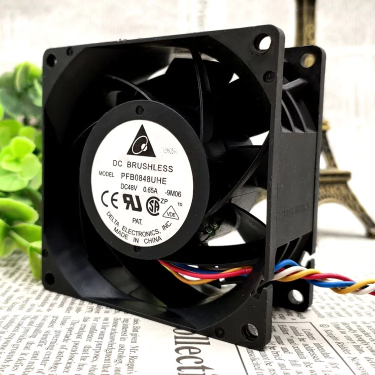 PFB0848UHE 8038 48В 0.65A 8 см вентилятор охлаждения сервера