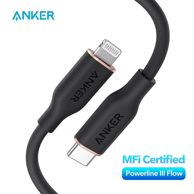 

Anker USB Charger Cable type C to Lightning Cable Powerline II for iPhone 13 Fast Charging Cable USB Data Line MFi Certified