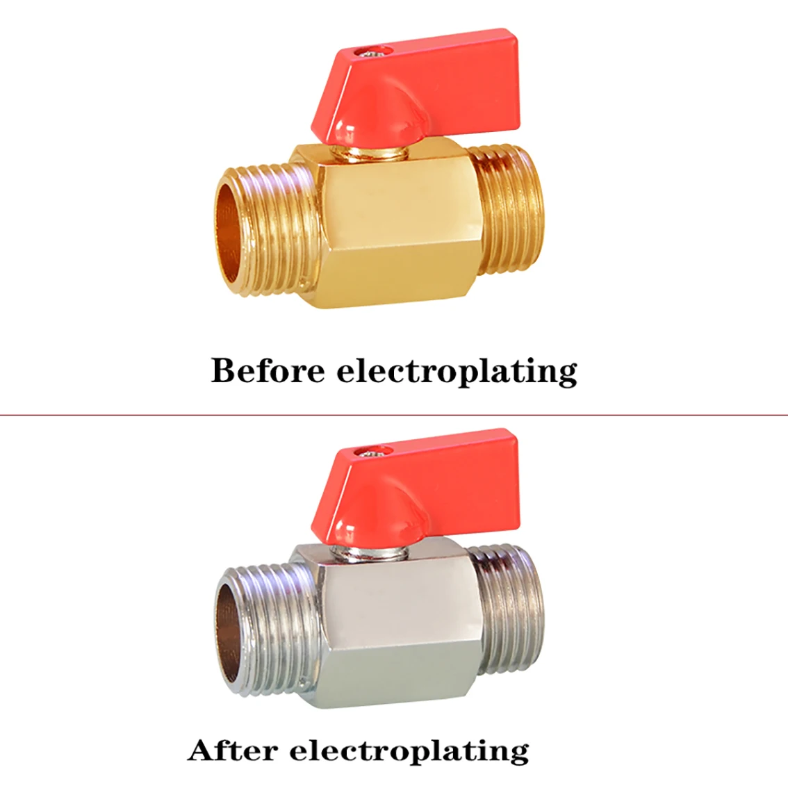 Мини шаровой кран с наружной и внутренней резьбой 1/8 дюйма 1/4 3/8 1/2 м/м F/F DN6 8 10 15