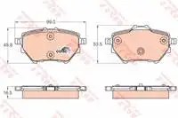 

GDB2036 rear brake pad for GDB2036-2008 II-3008-308 II-508 i-combo-GRAND X 13 disc: 26