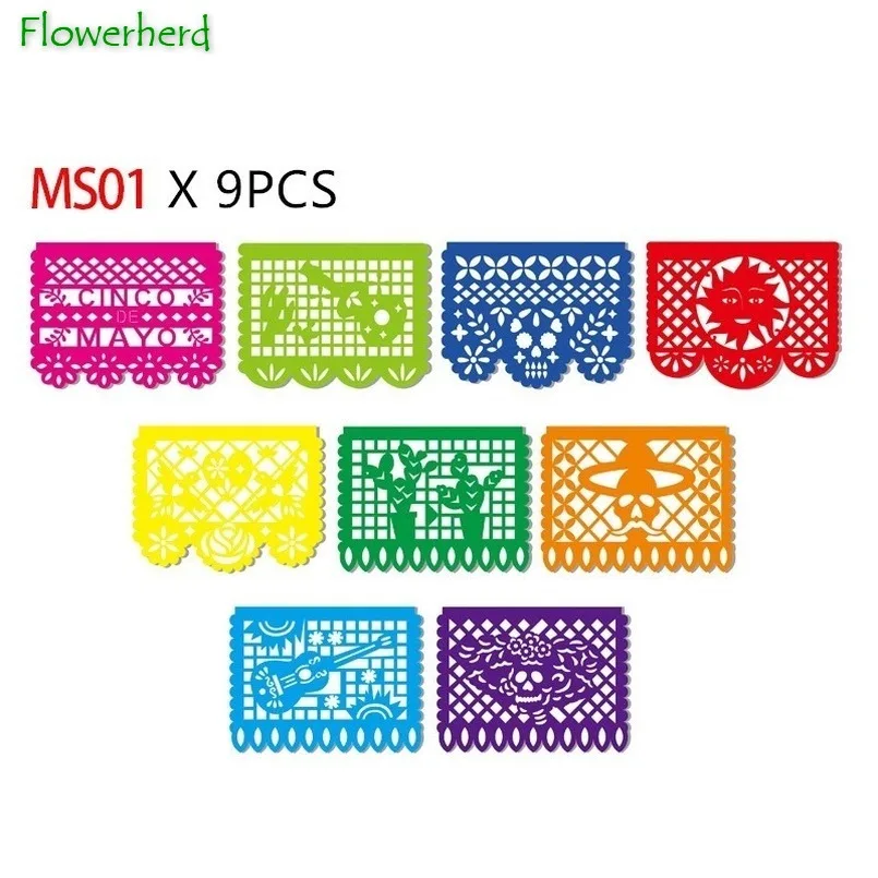 Баннер из фетра для украшения мексиканской вечеринки 18/9 шт. | Дом и сад