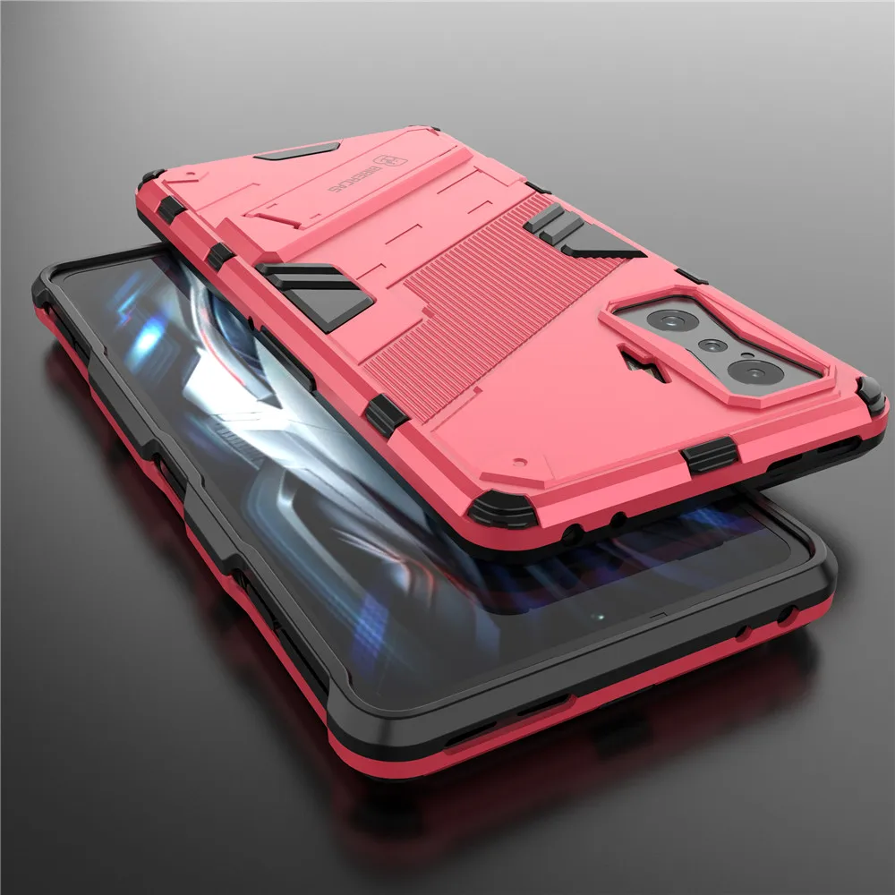 

For Poco F4 GT F3 Pro X4 X3 NFC M3 M4 Pro 4G 5G Stand Holder Coque For Poco F4 GT 5G Case Armor Shockproof Protection Cover