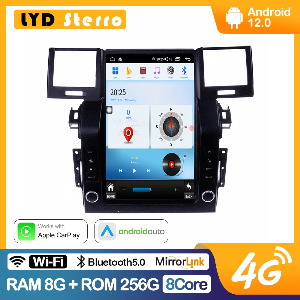 

LYD Sterro For Land Rover Range Sport 2005-2009 Smart Multimedia Video Player Radio 4G Navigation CarPlay Android 12 Tesla Style