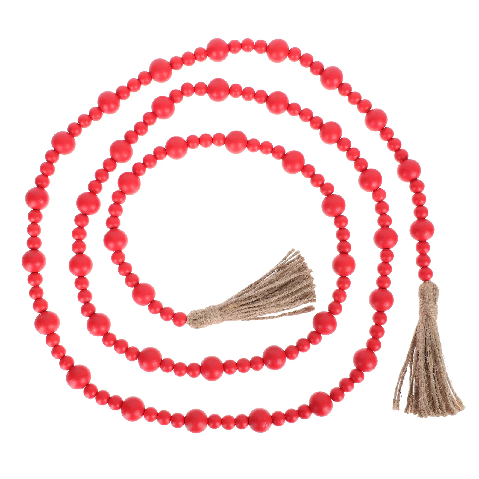 

1Pc Tassel Beads Pendant Home Pendant Beads String Decor Tassel Beads for Xmas Party Home