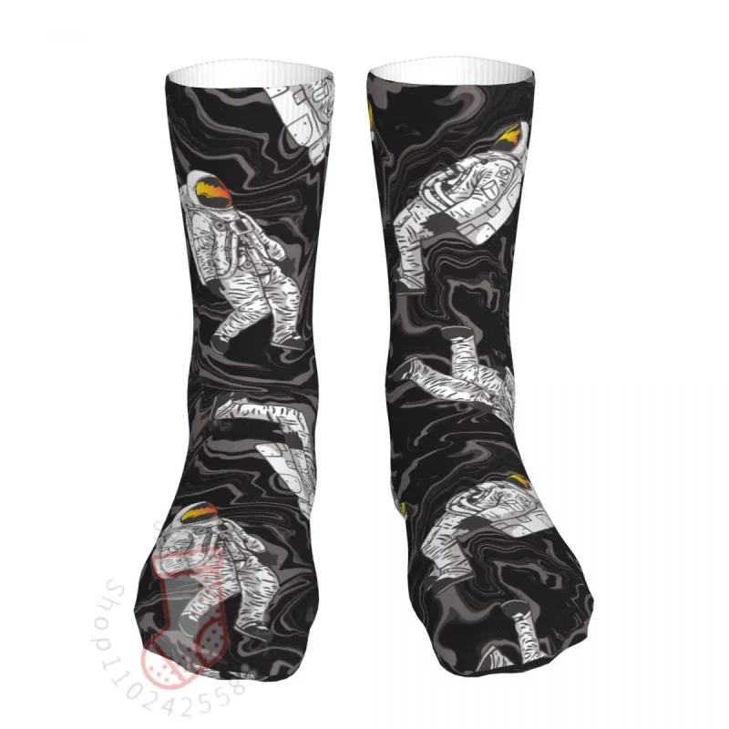 

Female Sport Space Galaxy Cartoon Magical Socks Cotton Funny Women Sock