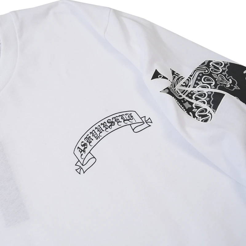 Мужская футболка с длинным рукавом свободного покроя