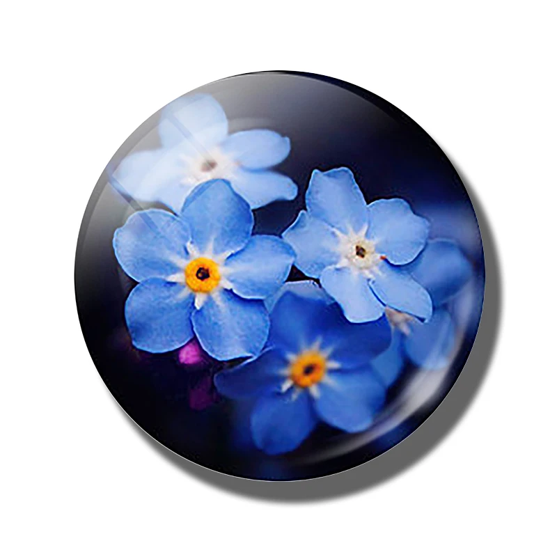 

Магниты для холодильника EQJJYPOC с изображением дерева жизни и мака