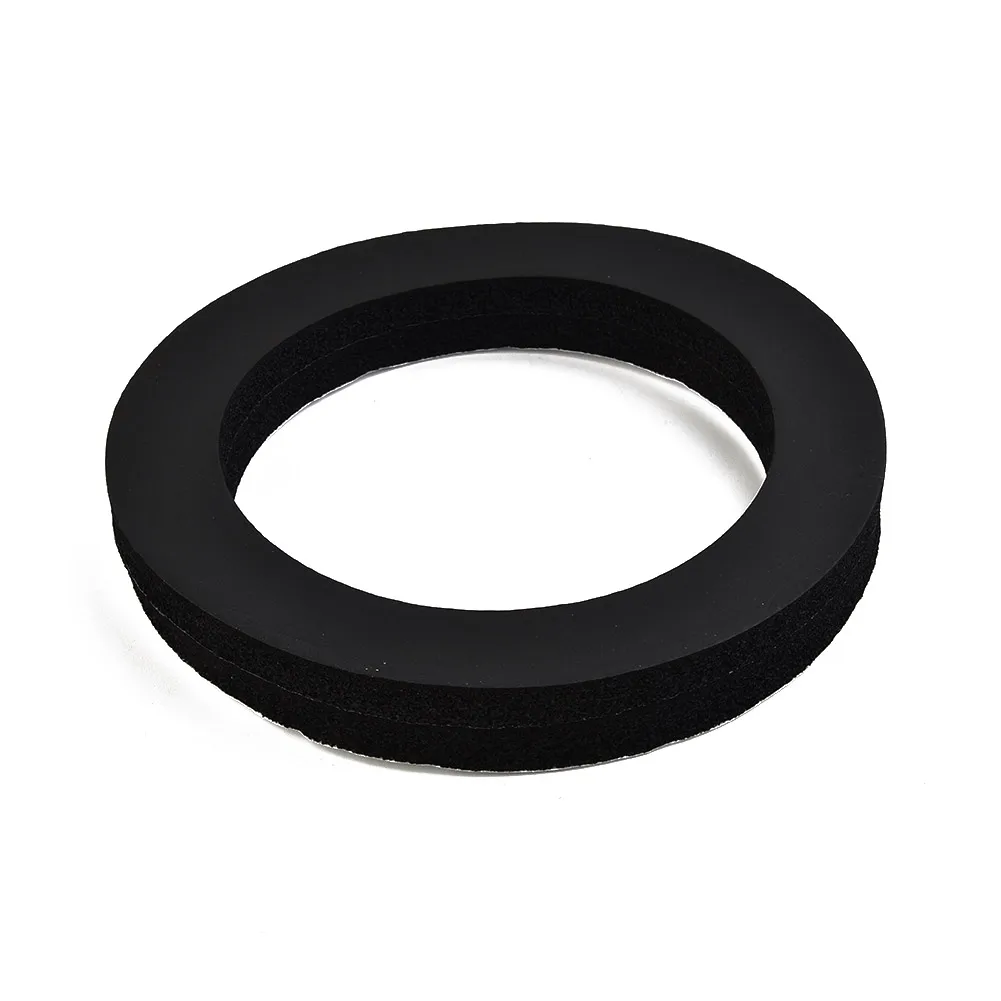 

6.5inch Pad Cotton Car Speaker Ring Sound Insulation Accessories Auto Audio Soundproof Door Trim Self Adhesive Insulation Ring