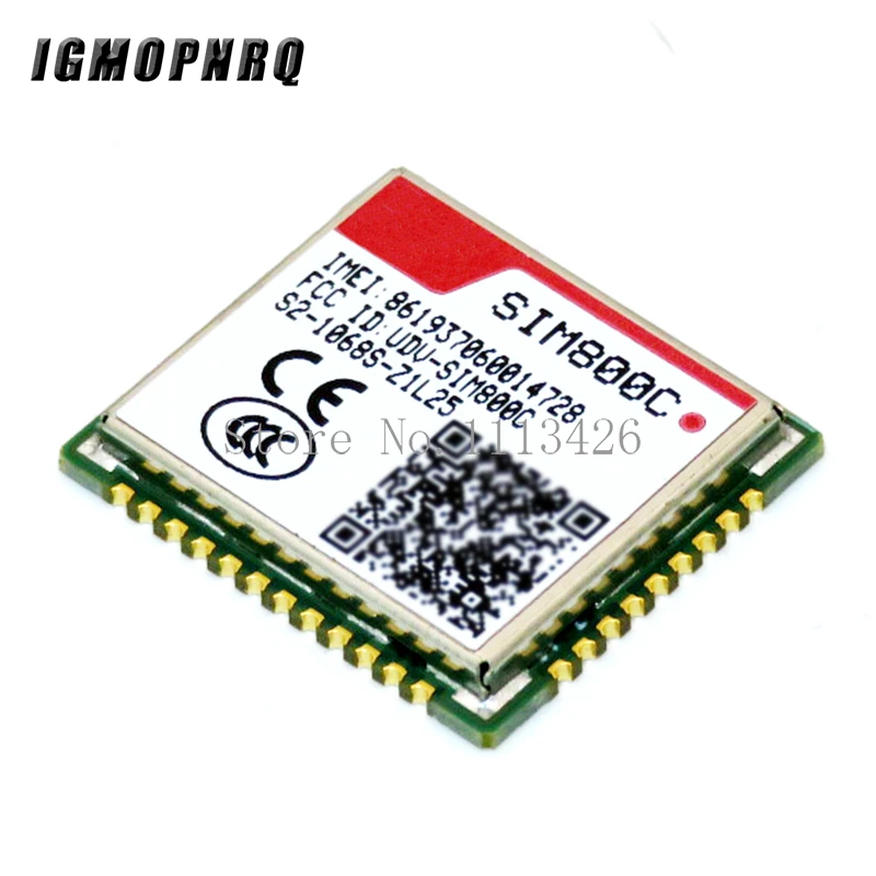 SIM800C SIMCOM GSM/GPRS с небольшим размером в интерфейсе LCC и высокой производительностью 24 м/32 м Bluetooth