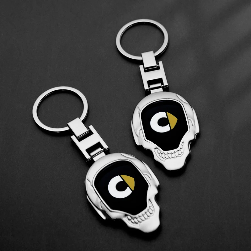 

1PCS New Metal Car Logo Keychain Key Ring For Smart fortwo forfour 450 451 453 Emblem Badge Keychain Decoration Car Accessories