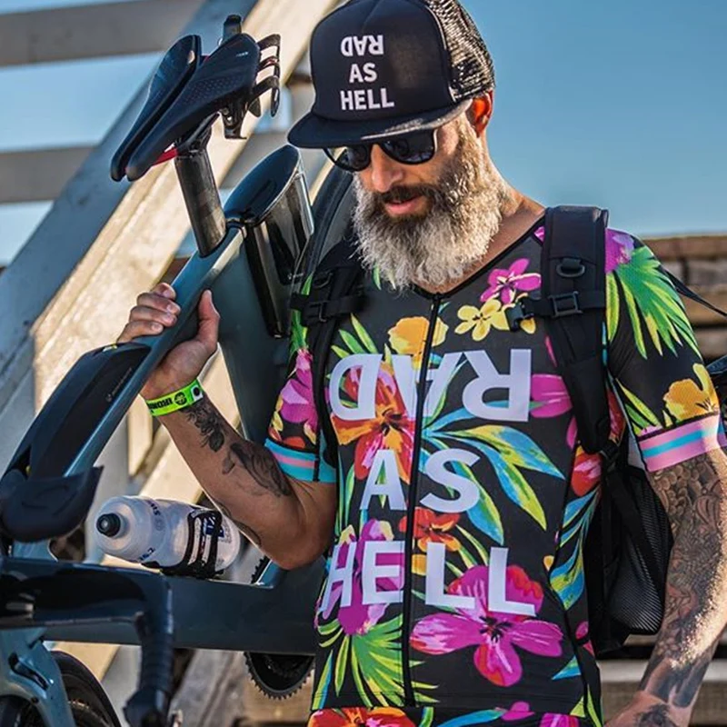 

Футболка мужская велосипедная с коротким рукавом Love The Pain, 2020