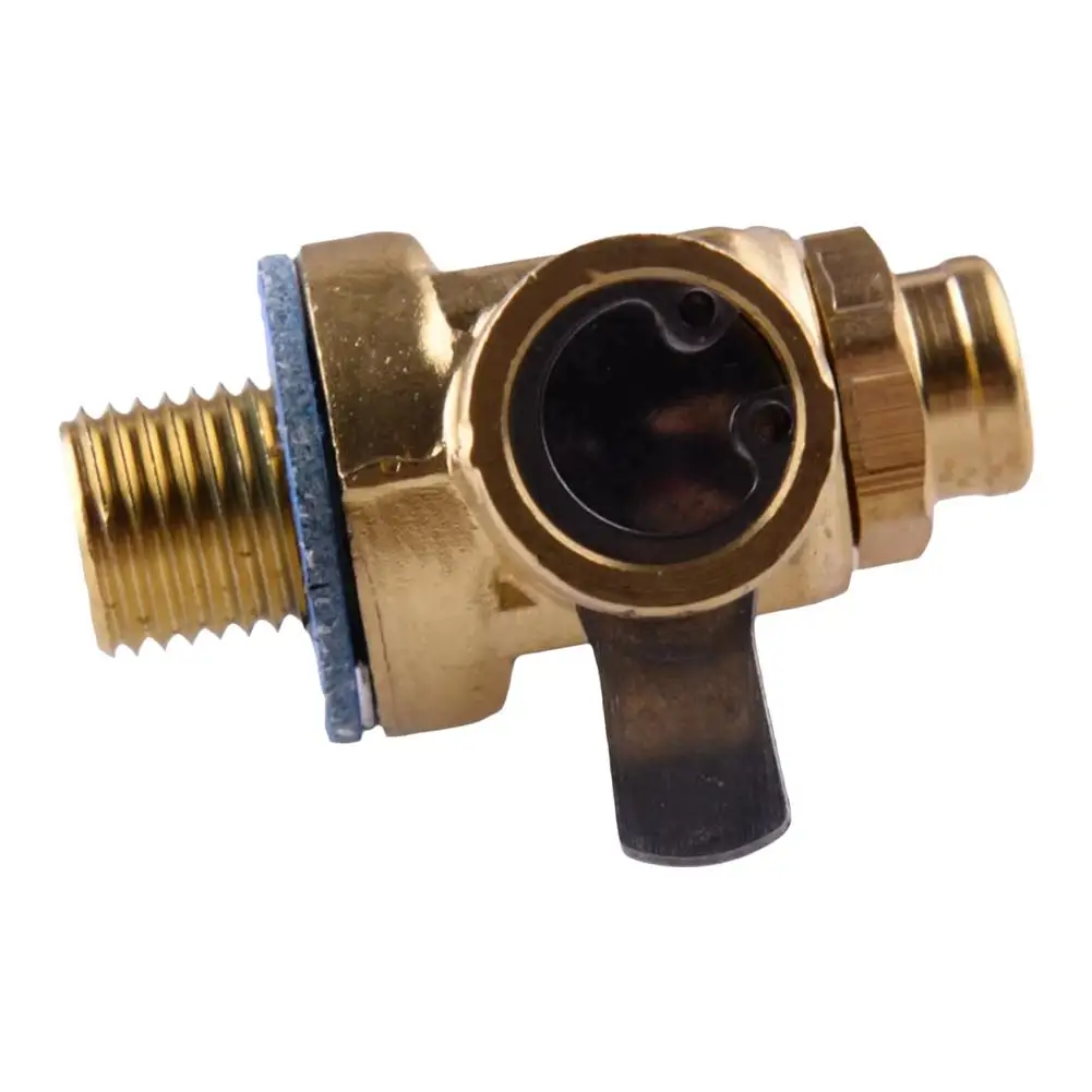 F103 F133 Короткий ниппельный клапан для быстрого слива масла с зажимом M12-1.25