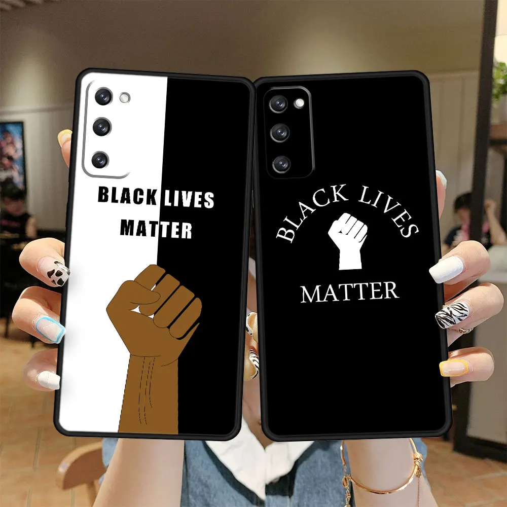 

Black Lives Matter Work Celular Black Case for Samsung Galaxy S10 Plus S9 S20 S21 FE 5G S22 Ultra S21Fe S9Plus S22Plus Print