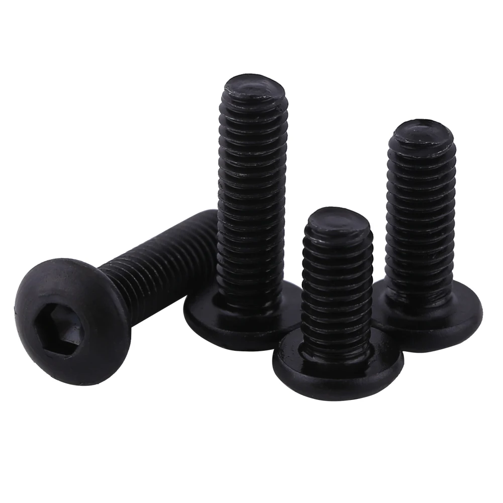 

50 x Alloy Steel Button Head Hex Socket Cap Screw Bolts (M3*10mm) Hex Hex Hex Hex