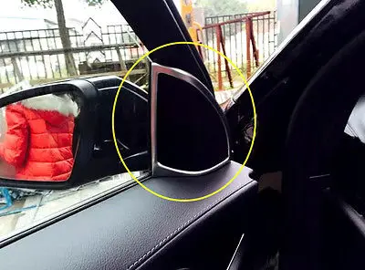 

2015-2016 для Mercedes Benz GLC Class X205 хромированная рамка для динамика отделка 2 шт.