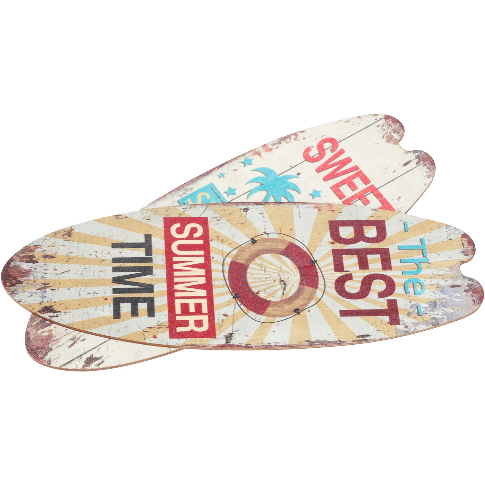 

Wall Surfboard Sign Beach Hanging Decor Wooden Plaque Woodaesthetic Bedroom Posters Signs Nautical Decoration Coastal Welcome