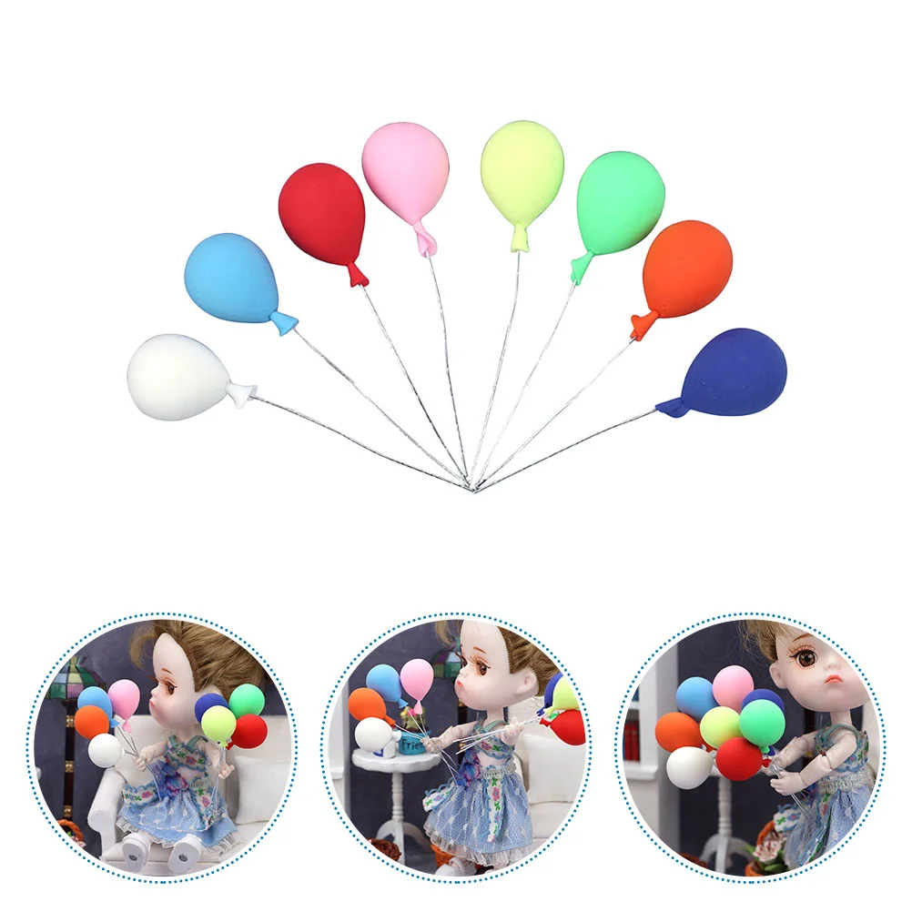 8 шт. рождественские украшения для дома мини-модель воздушного шара