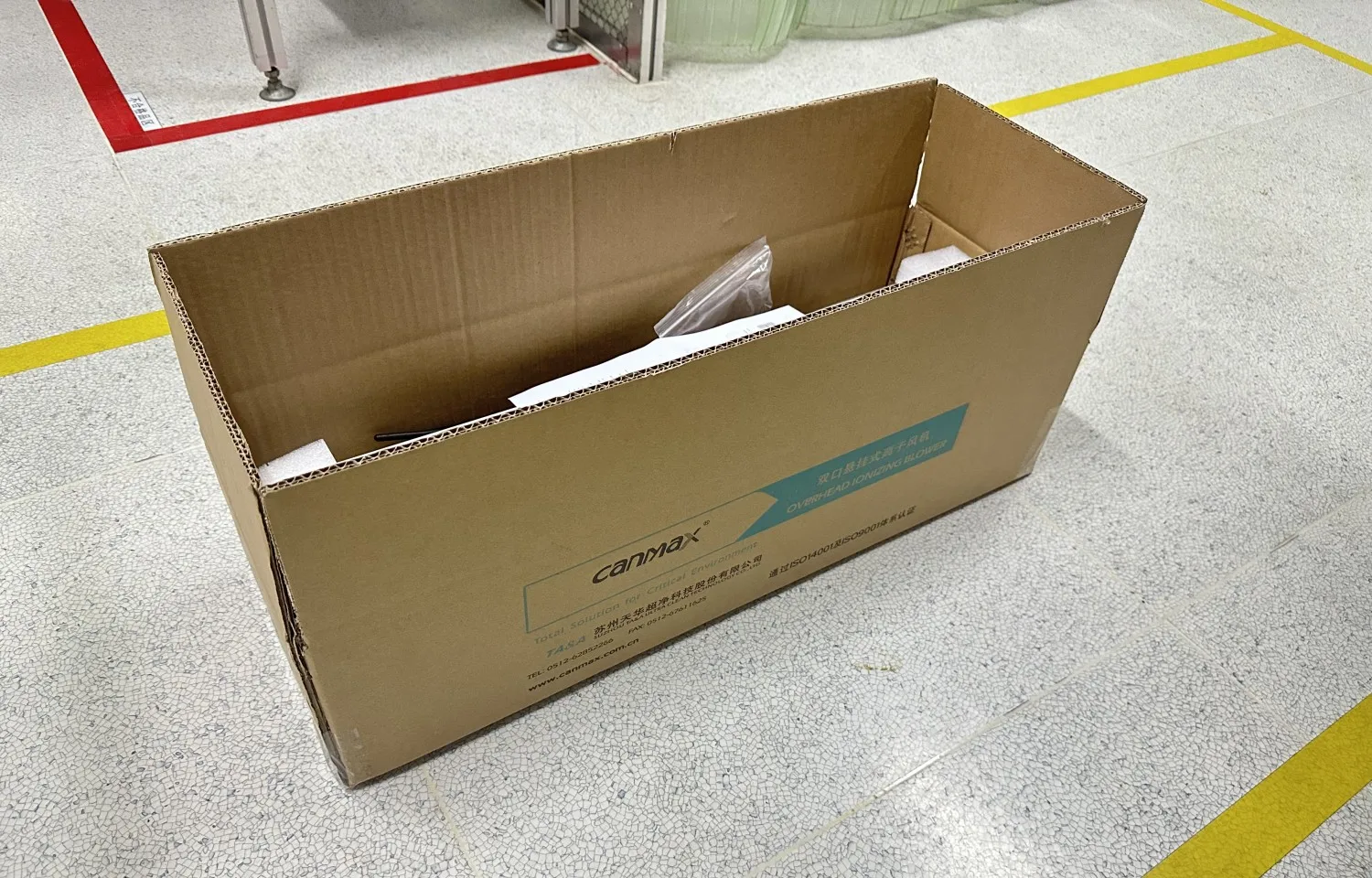 Canmax оптовая продажа ионизирующий воздуходувка ESD-ионизатор 2 вентилятора