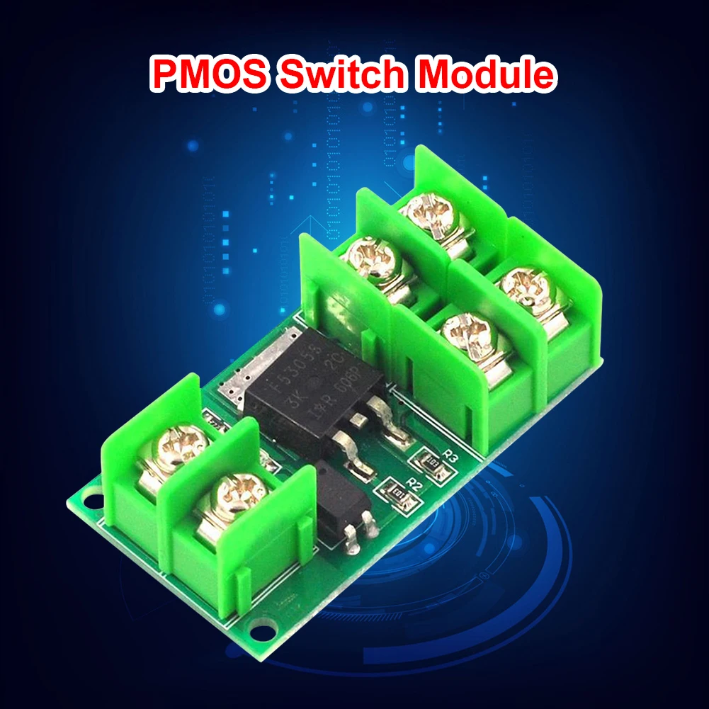 

F5305S PMOS Pulse Trigger Switch Board FET MOS Field Effect Transistor Switch Module 3V 5V 12V 24V 36V Switch Board Accessories