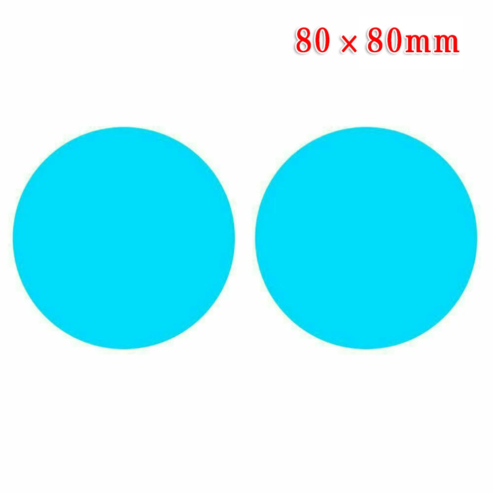 

2Pcs New Car Side Rearview Mirror Waterproof Anti-Fog Film Side Window Glass Film Can Protect Your Vision Driving On Rainy Days
