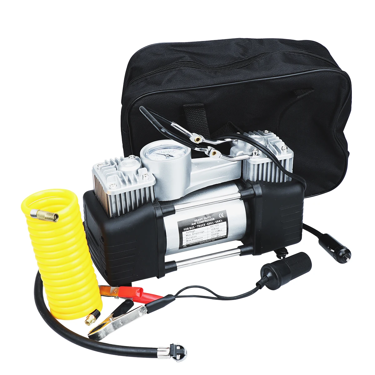 

12V High-power Car Portable Parallel Bar Air Pump Professional Air Tyre Pump Car portable air pump