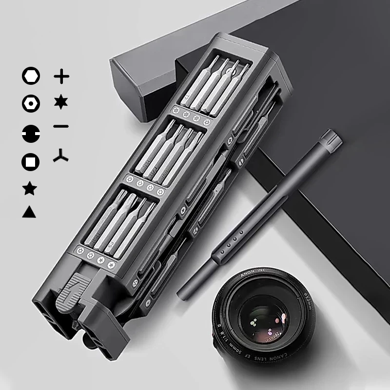 

45 In 1 Multifunctional Precision Screwdriver Set Fan Phone Watch Laptop Glasses Repair Tool Set Magnetic Screw Driver Head