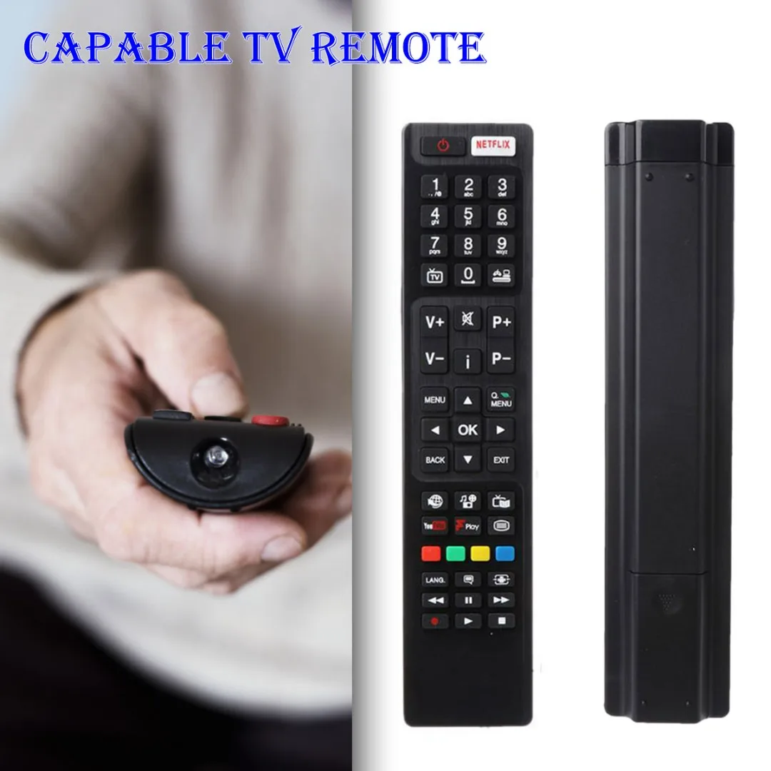 

Brand New 1pc RC4848F Genuine TV Remote Control Replacement For Hitachi Smart TV Wireless Range 5-10m Convenience to Use