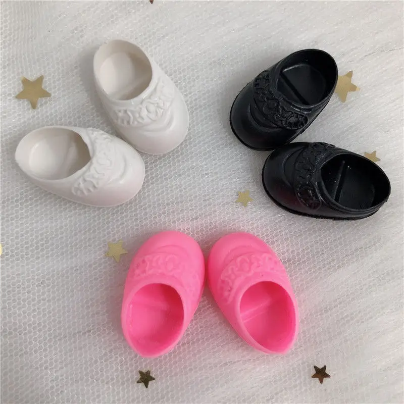 

3 Pair 16 Cm Fashion Doll Shoes Accessories Toys Dolls Shoes Baby Doll Accessories for Girls Holiday Gifts Random