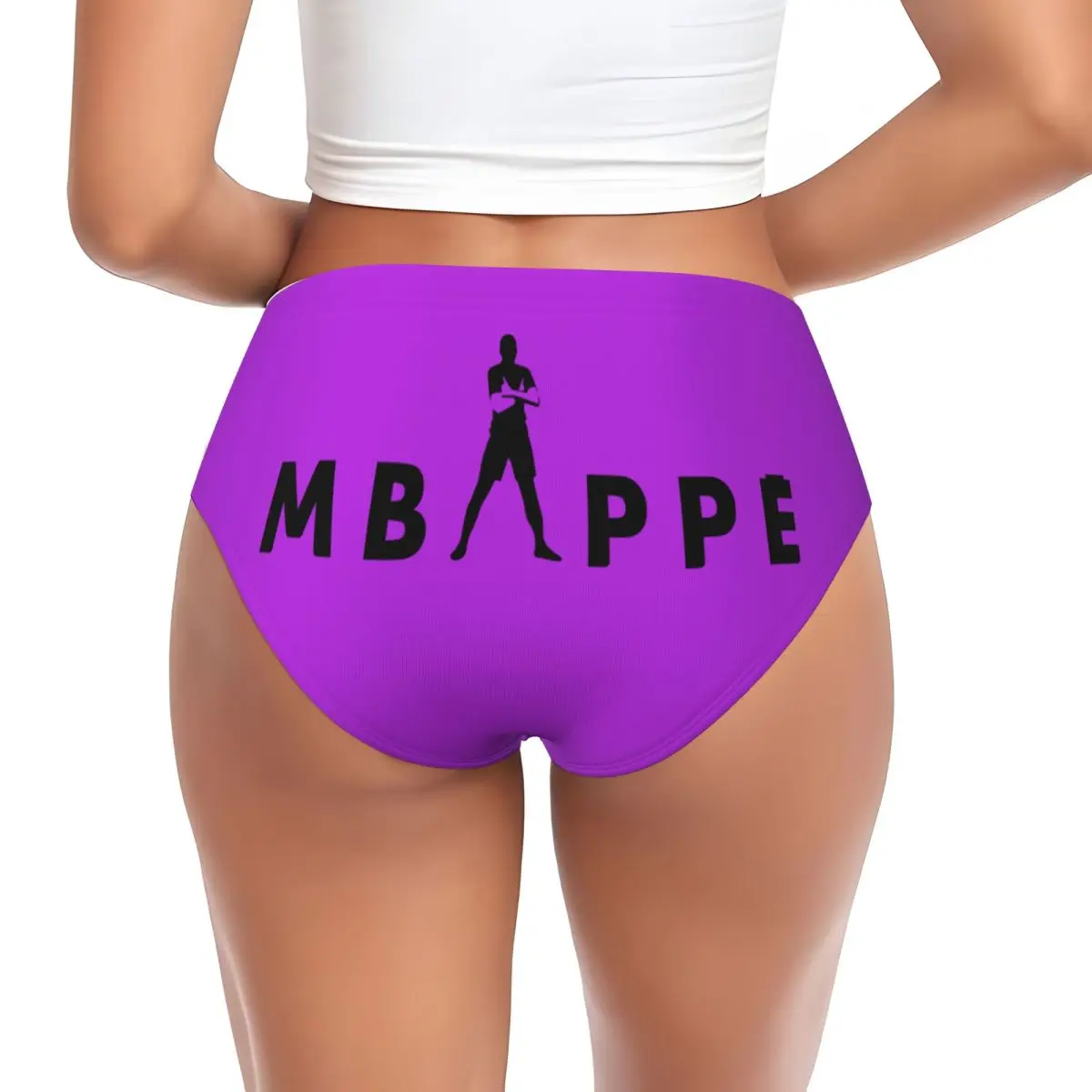 Футбольные трусики Mbappes на заказ женское комфортное эластичное французское