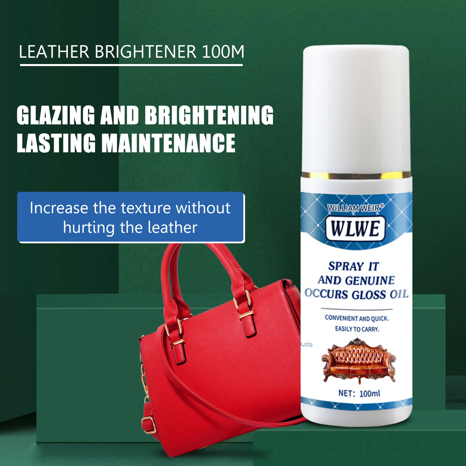 

Leather Cleaner For Car Interior Leather Cleaner For Vinyl And LeatherFurniture Auto Interior Shoes Cleaner Ready To Use 100g