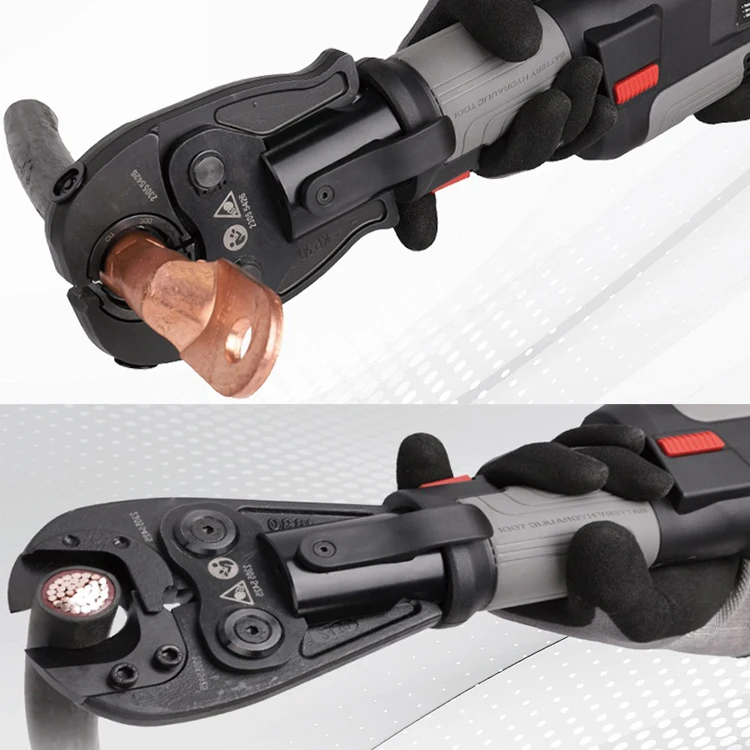 PZ-2430C Мини-кабель с батарейным питанием обжимка для резки 2 в 1 гидравлический