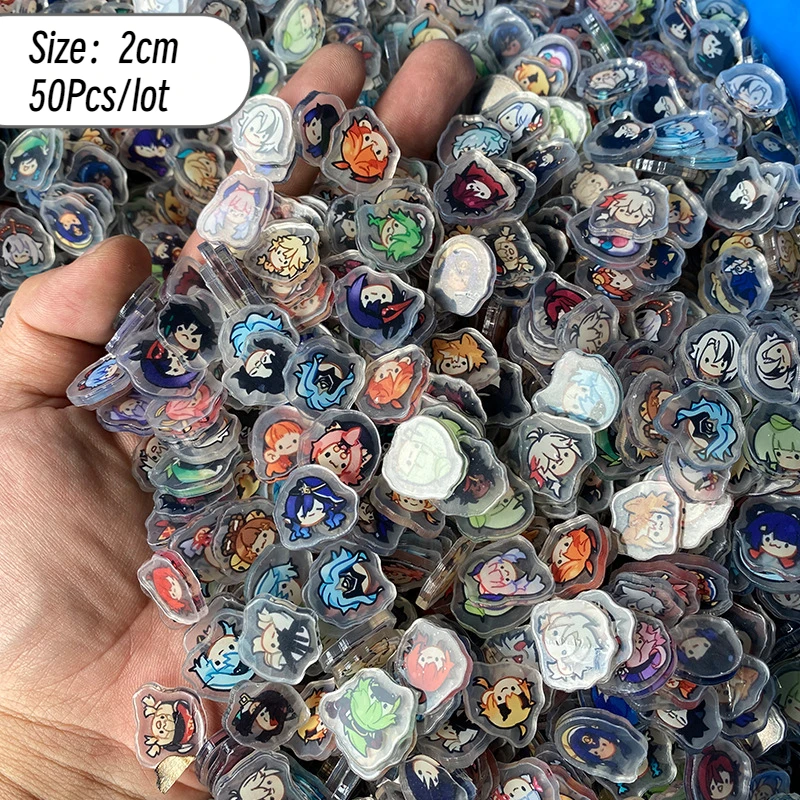 

50 шт. Акриловые нашивки Genshin Impact