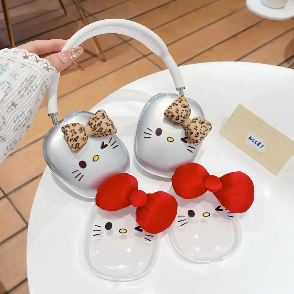 Милый мультфильм аниме роль Hello Kitty защитный чехол для наушников AirPods MAX Лидер