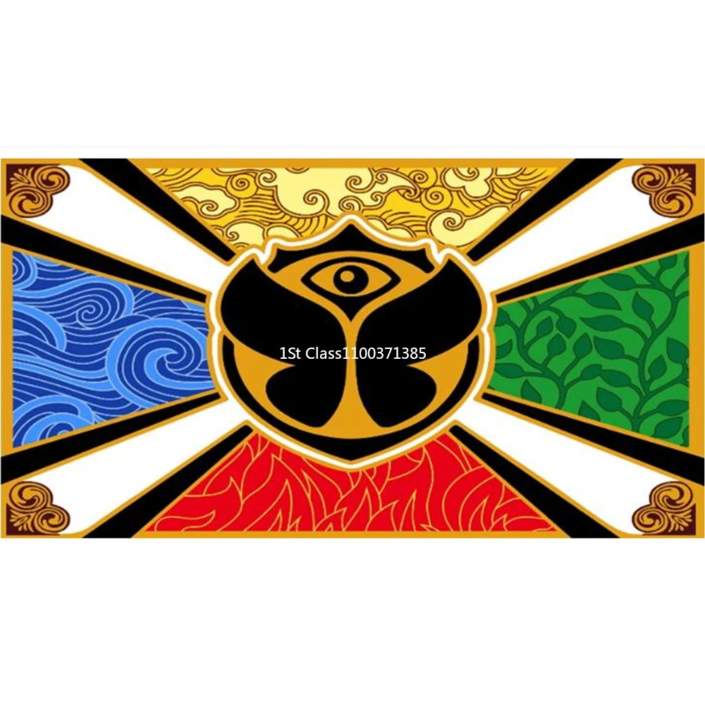 

Tomorrowland flag Polyester flag can be customized