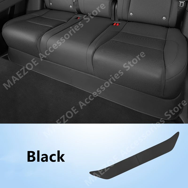 

For LI AUTO LIXIANG L6 2024 Rear Seat Underseat Anti Kick Pad Leather Protective Cover,Interior Decoration Accessories