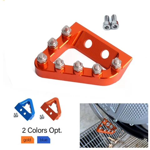 Наконечник ступенчатой пластины заднего тормоза с ЧПУ для KTM SX SXF EXCF XCF EXC XCW EXCF 125 150 250 350 450 500 2017 2018 Мотокросс Эндуро велосипед