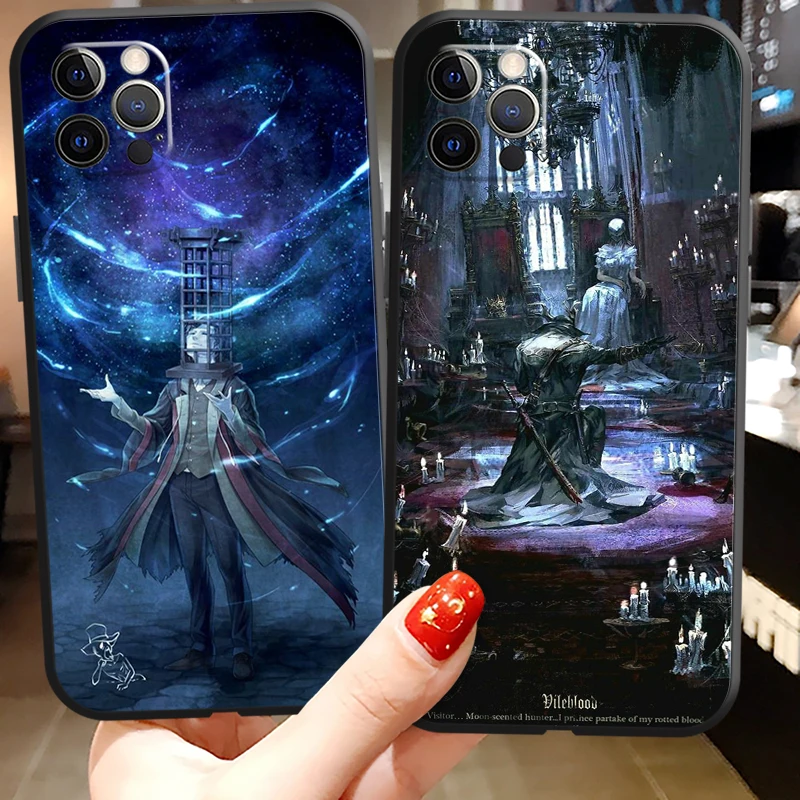 

Bloodborne GAME Bandai Phone Cases For iPhone 11 12 Pro MAX 6S 7 8 Plus XS MAX 12 13 Mini X XR SE 2020 Soft TPU Funda