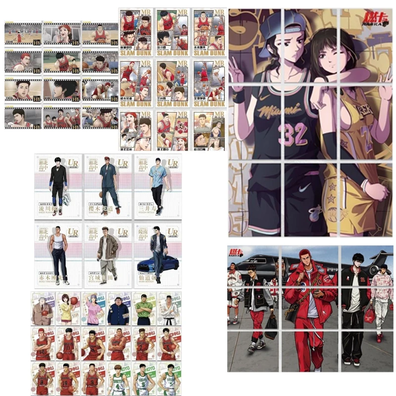 

Игры с персонажами аниме Slam Dunk Sakuragi Hanamichi Haruko Akagi Акаги Такенори Ssr Ur Hr