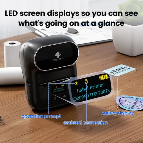 Термопринтер этикеток Phomemo M110