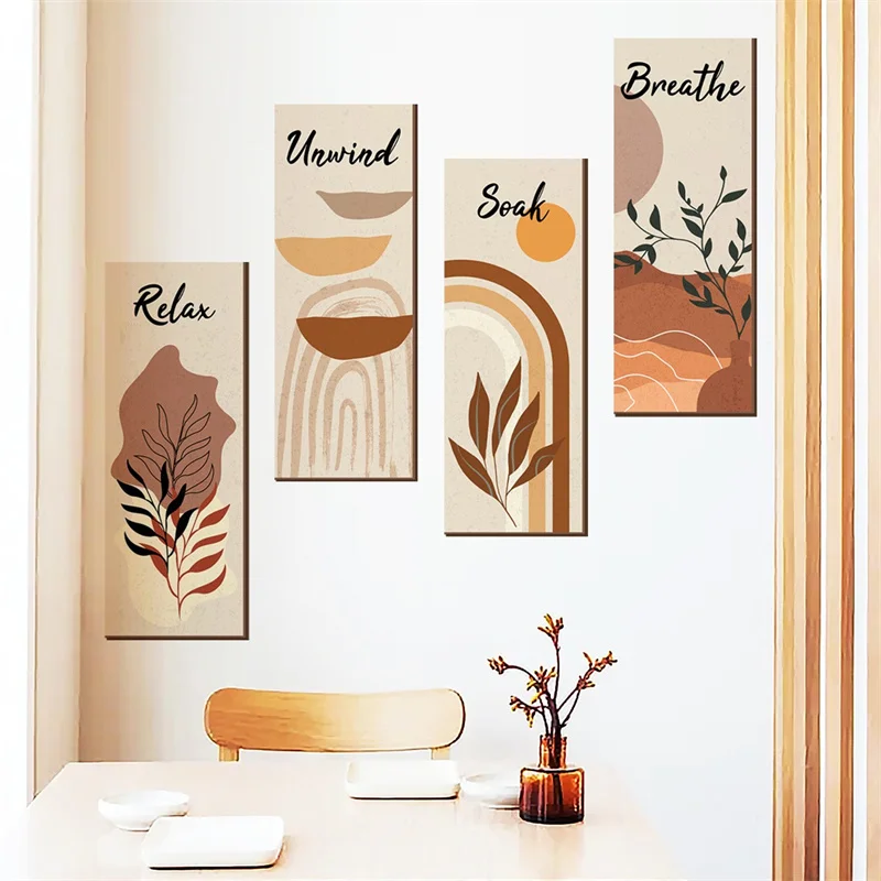 

Настенная абстрактная живопись, фон для гостиной, спальни, украшение на стену, Художественная печать, подвесные картины, самоклеящиеся