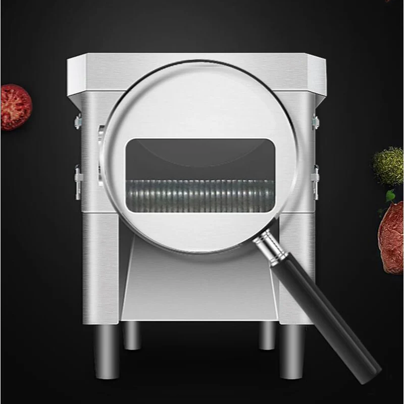 Настольная коммерческая машина для резки мяса из нержавеющей стали измельченные
