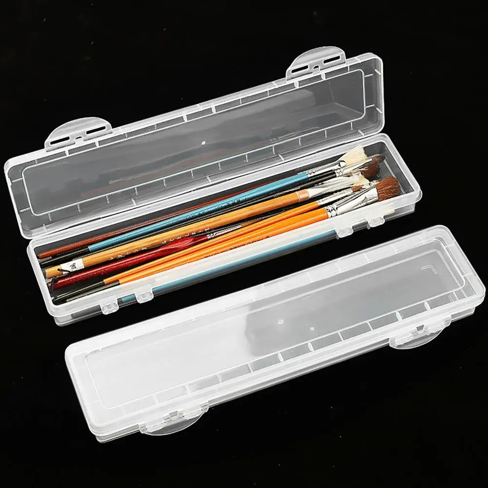 Fashion Pen Container  Reusable No Odor Storage Box  Teens Convenient Pens Stationery Box