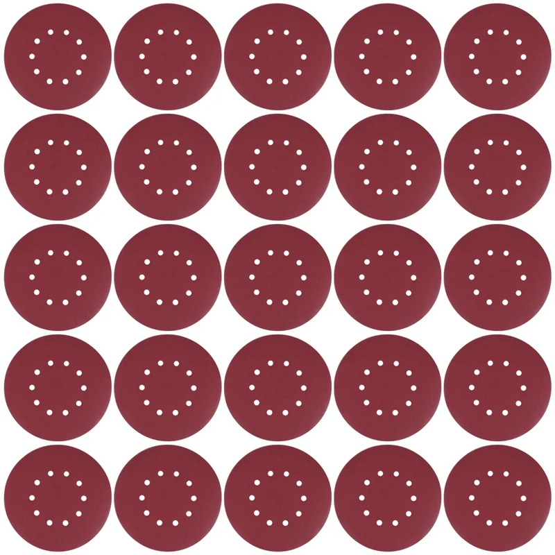 

9 дюймов шлифовальный диск 240 Грит, 25 шт. наждачная бумага с крючком и петлей для шлифовальных машин для гипсокартона