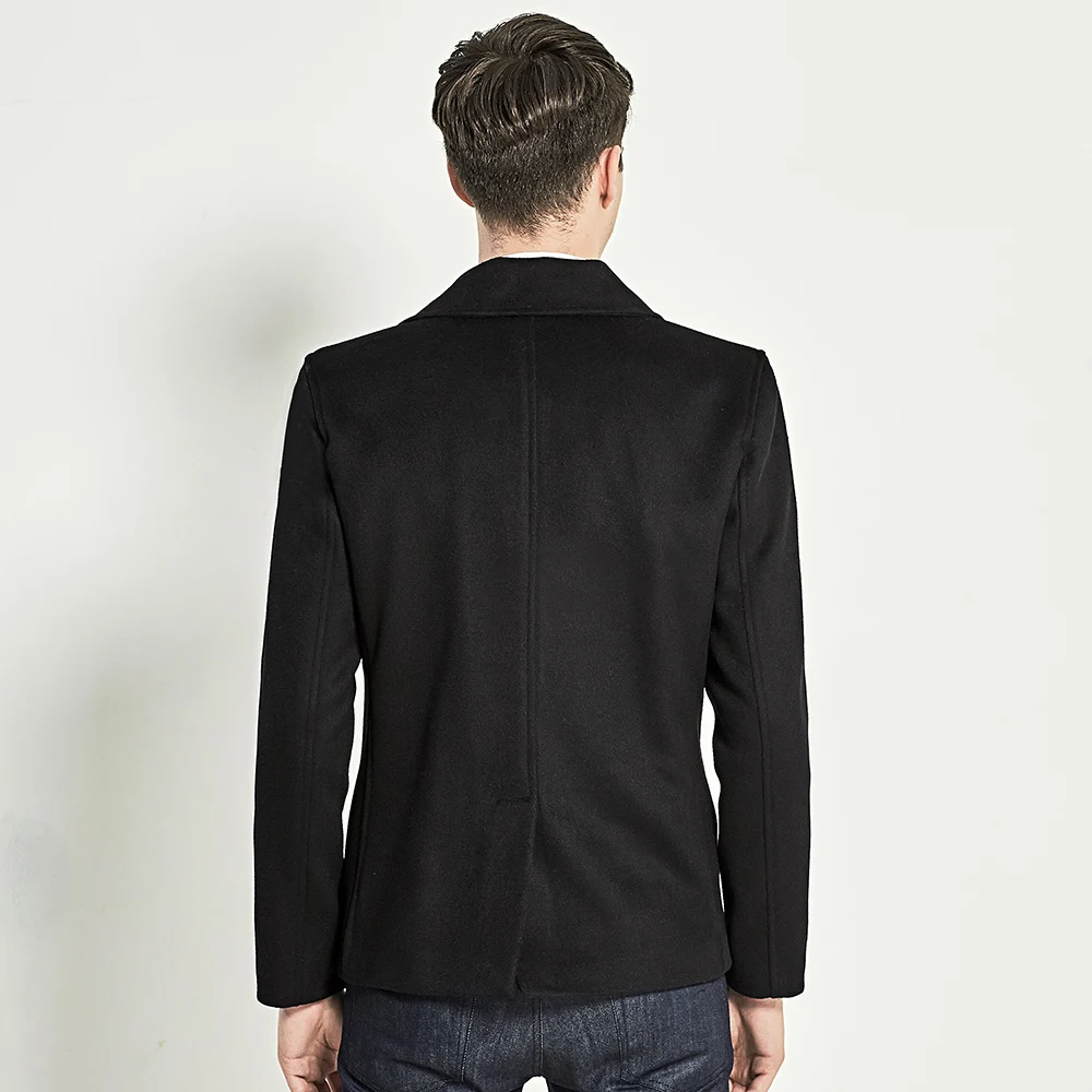 Youjieshi оригинальные товары короткое шерстяное пальто мужское модное повседневное