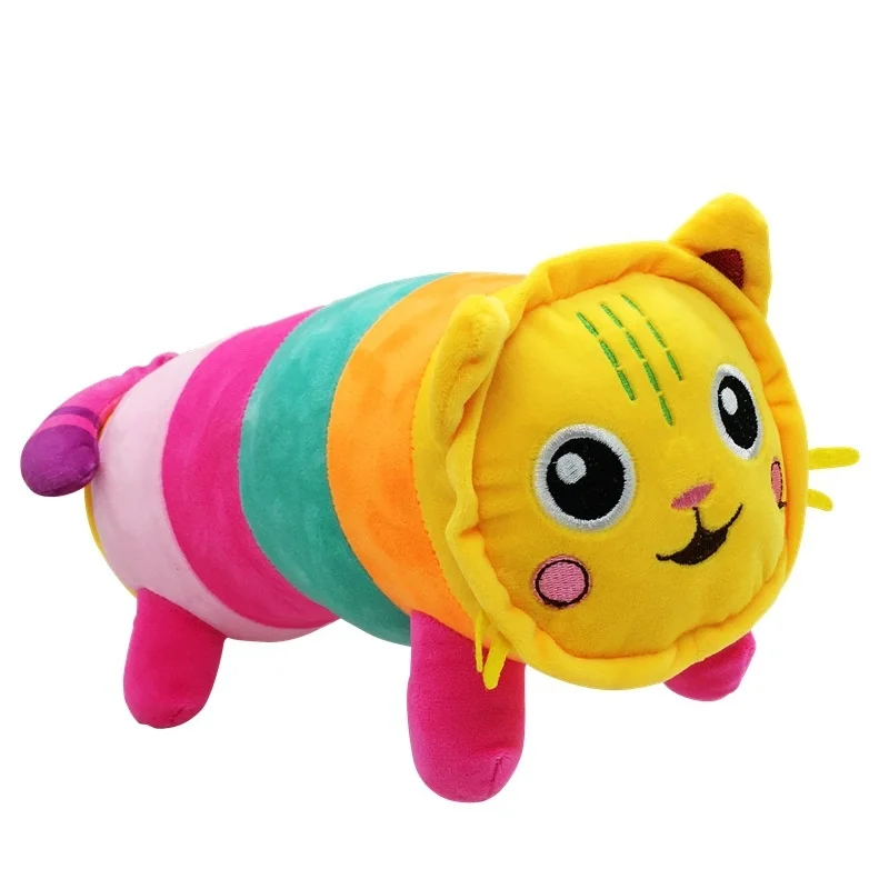 

Новинка, кукольный домик Gabby, плюшевая игрушка, меркэт, Мультяшные мягкие игрушки, улыбающийся Кот, автомобиль, кот, обнимающий Габи, куклы для девочек, детские рождественские подарки