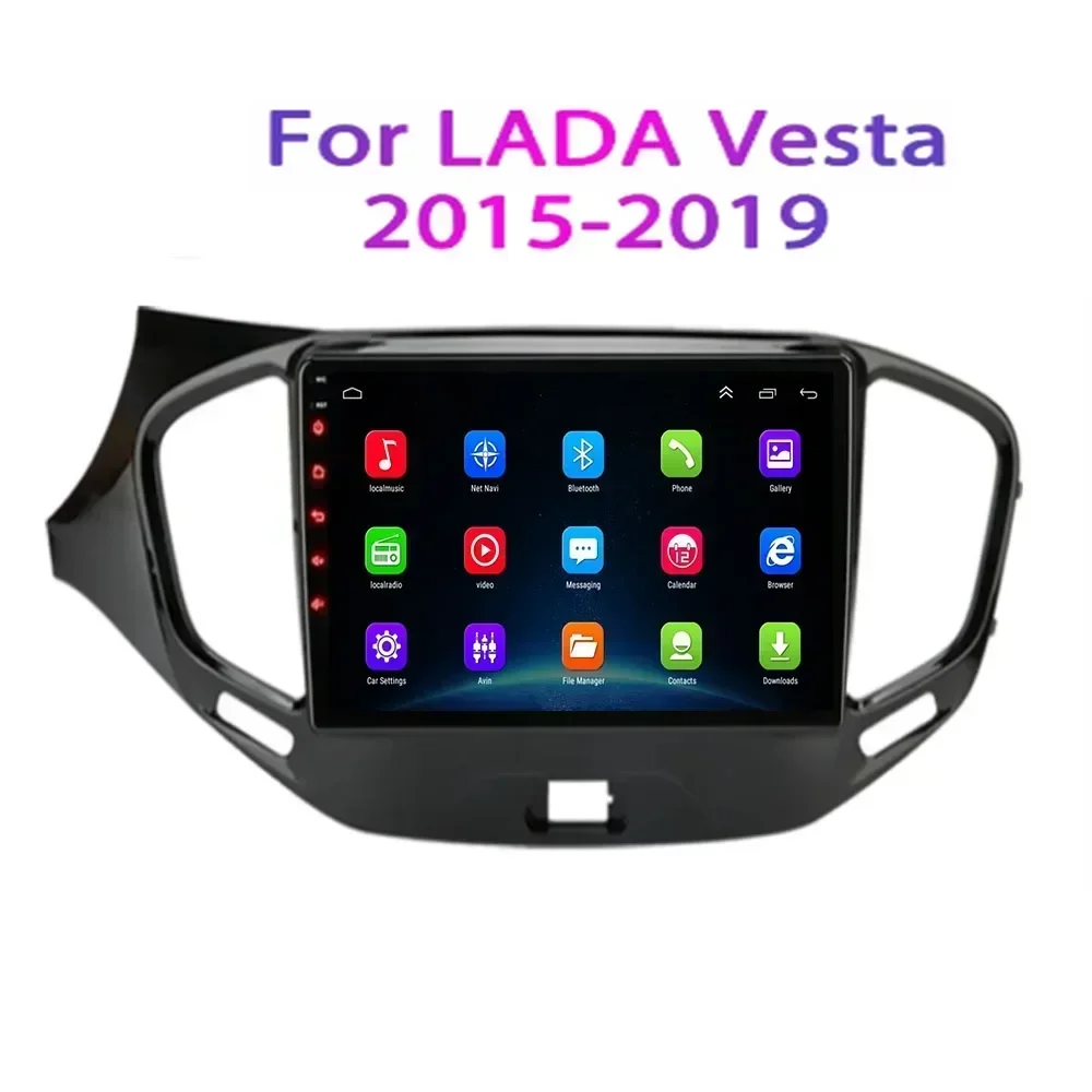Автомобильное радио Android 13 для LADA Vesta Cross Sport 2015 2016 2017 2018 2019+ Мультимедийный плеер 2