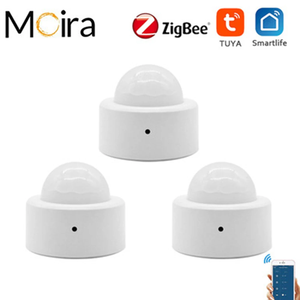 

Датчик движения ZigBee, инфракрасный детектор движения с умным движением, работает с системой Gateway Tuya
