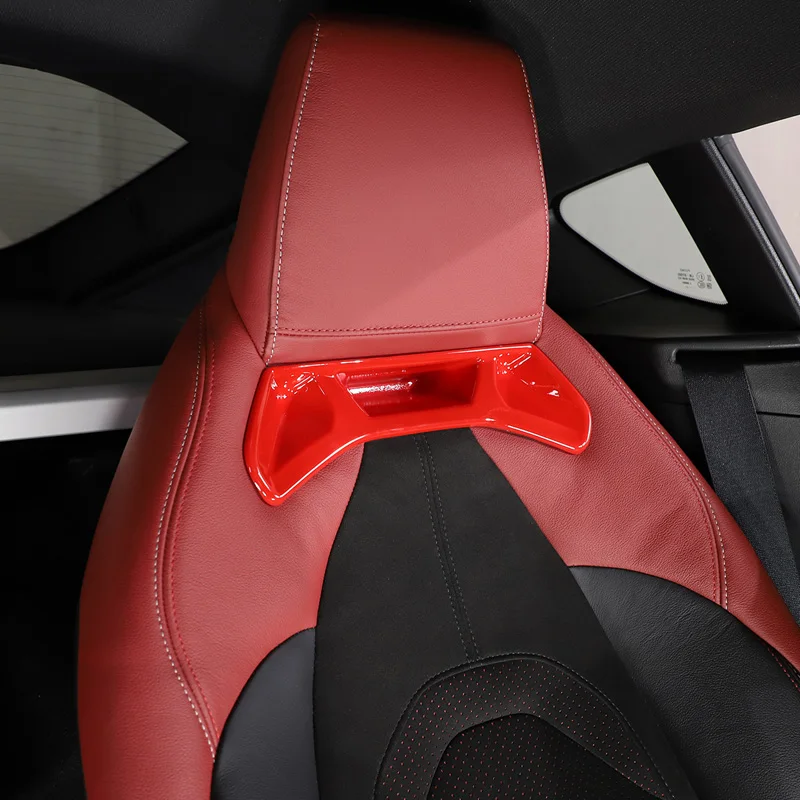 Для Toyota GR Supra A90 2019-2022 гг. ABS углеродное волокно Стайлинг автомобиля наклейка на