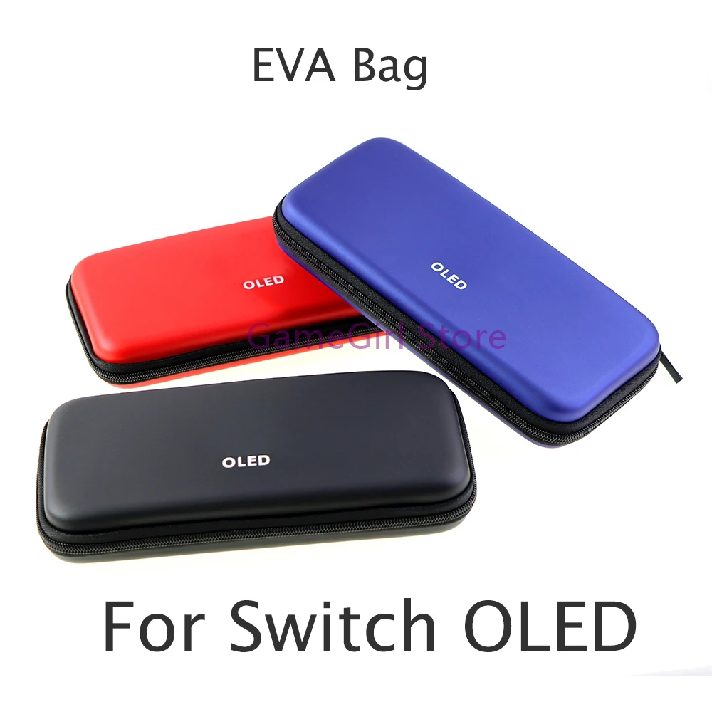 

6pcs For NS Nintendo Switch OLED Game Console Host Storage Protective Case EVA Hard Bag