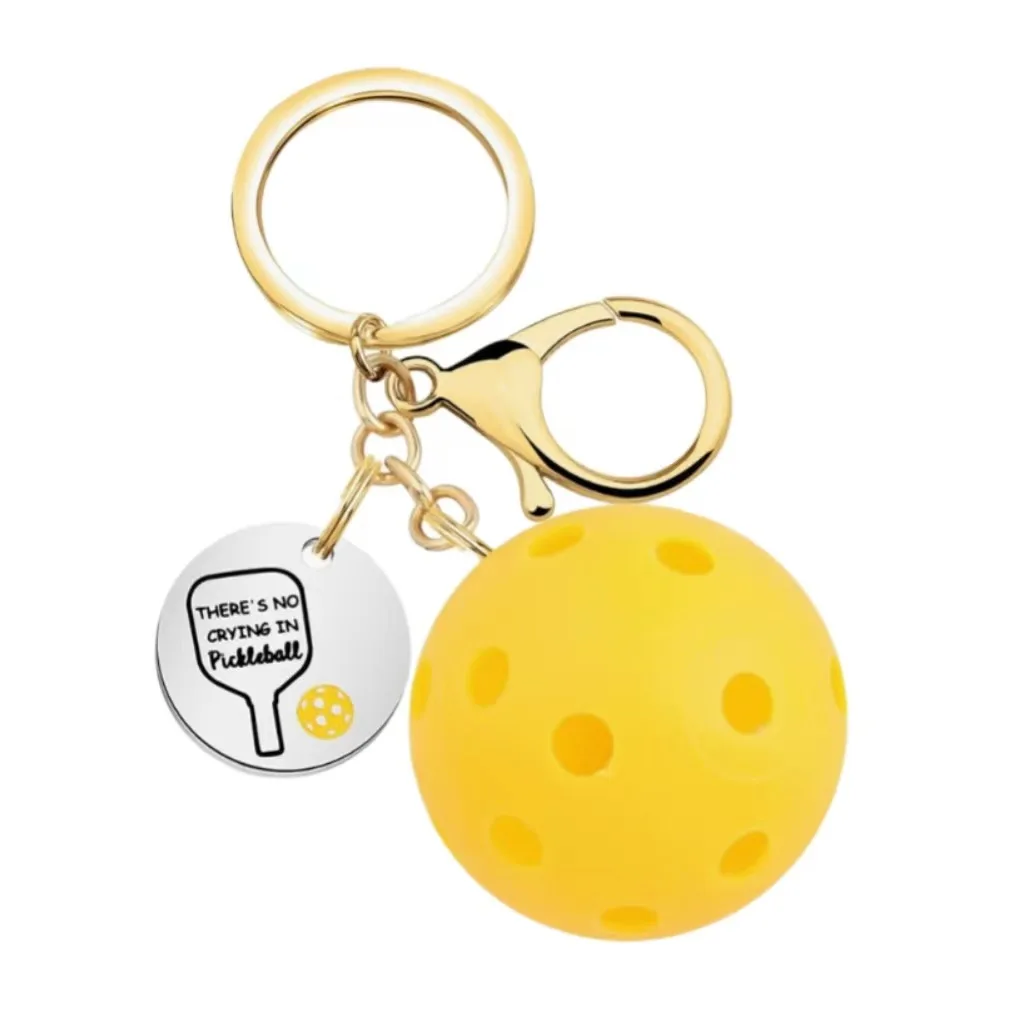 Фото Бирка для сумки Pickleball, брелок, лидер продаж, товар, английская Подвеска для женской сумки, подарок на день рождения, автомобильный брелок, аксессуары №2